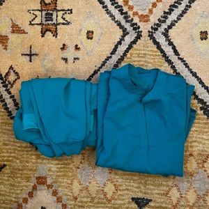 Figs Scrub Set, Teal